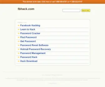Fbhack.com(Fbhack) Screenshot