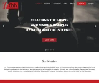 Fbhinternational.com(Preaching the Gospel and Making Disciples) Screenshot