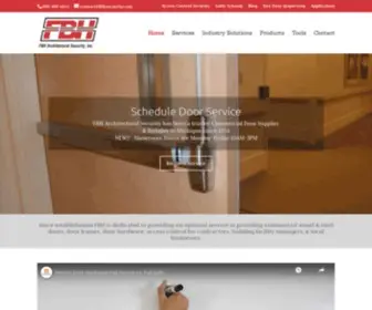 FBhsecurity.com(Commercial Door Company) Screenshot