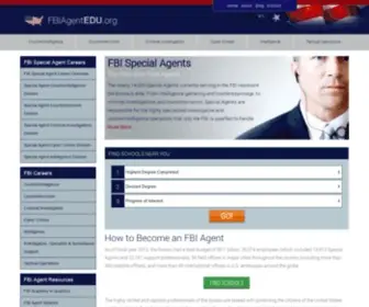 Fbiagentedu.org(How to Become an FBI Agent) Screenshot