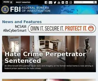 Fbi.gov(FBI) Screenshot