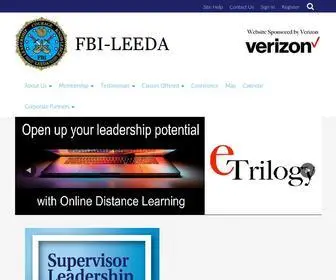 Fbileeda.org(FBI-LEEDA) Screenshot