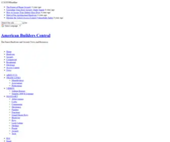 Fbisecurity.net(American Builders Central) Screenshot