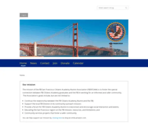 Fbisfcaaa.org(FBI San Francisco CAAA) Screenshot