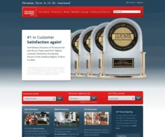 Fbitn.com(Tennessee's Insurance Company) Screenshot