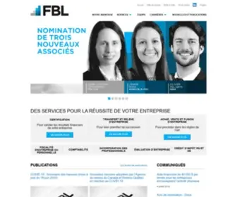 FBL.com(Comptabilité et CPA Québec) Screenshot