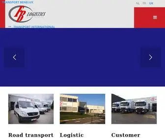 Fblogistics.be(Transport and Logistics solutions) Screenshot