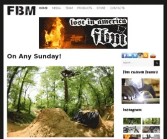 FBMBMX.com(FBM Bike Co) Screenshot