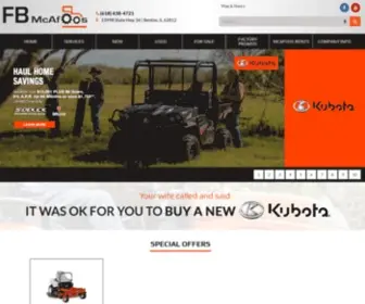 FBmcafoos.com(Home F.B) Screenshot