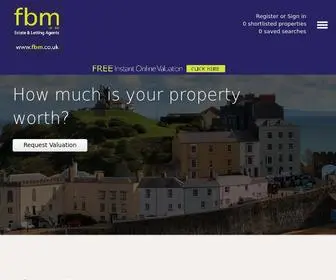 FBM.co.uk(FBM Estate Agents) Screenshot