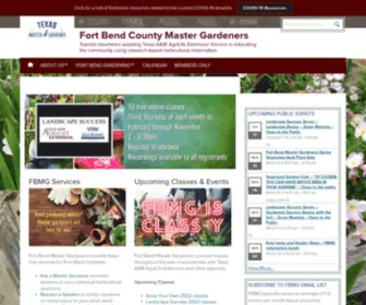 FBMG.org(Trained volunteers assisting Texas A&M AgriLife Extension Service in educating the community using research) Screenshot