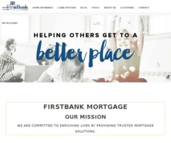 Fbmortgageloans.com(FirstBank Mortgage) Screenshot