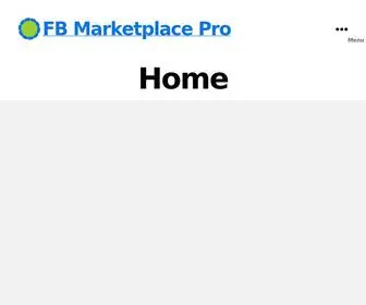 FBMpro.com(Next level Facebook Marketplace'ing) Screenshot