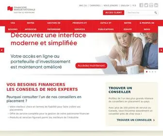FBNGP.ca(Financière Banque Nationale) Screenshot