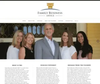 Fbo.com(Family Business Office) Screenshot