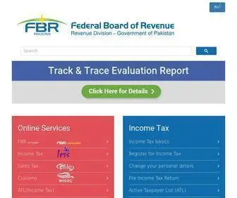FBR.gov.pk(FBR) Screenshot
