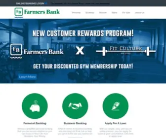 FBSC.com(Farmers Bank) Screenshot