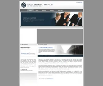 FBSS.net(First Banking Services of the South) Screenshot