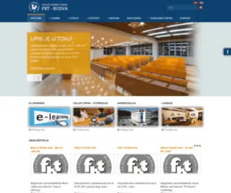 FBT-Budva.com(Početna) Screenshot