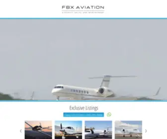 Fbxaviation.com(FBX Aviation) Screenshot