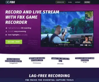 FBX.gg(FBX game recorder and live streaming) Screenshot