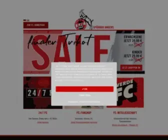 FC-Koeln.de(Offizielle webseite des 1. fc köln) Screenshot