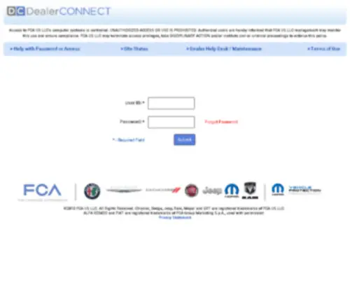 Fcaceireporting.com(Fcaceireporting) Screenshot