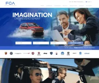 Fcagroupcareers.com(Careers at FCA) Screenshot