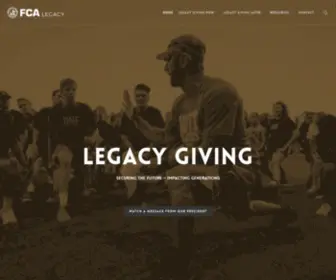 Fcalegacy.org(FCA Legacy) Screenshot