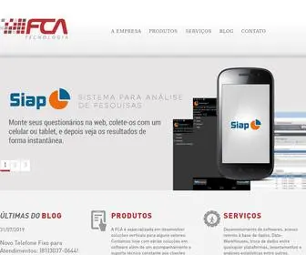 Fcatec.com(FCA Tecnologia) Screenshot