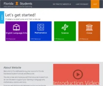 Fcatexplorer.com(Florida Students) Screenshot