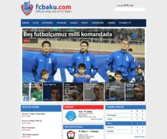 Fcbaku.com(Səhİfə) Screenshot