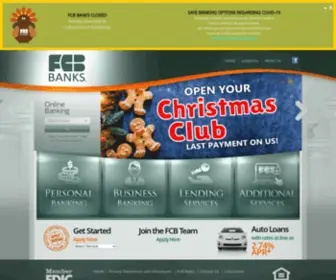 FCbbanks.com(FCB Banks) Screenshot