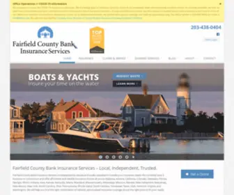 Fcbins.com(Fairfield County Bank Insurance Services) Screenshot