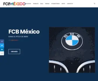 FCbmexico.com.mx(FCB México) Screenshot