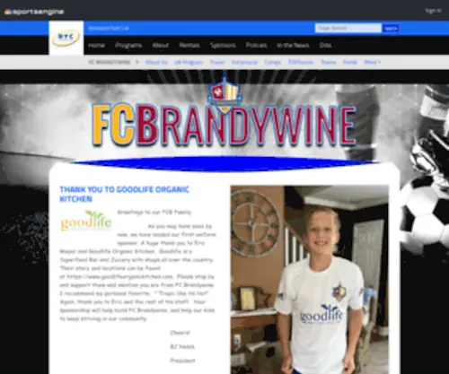 FCbrandywine.com(FC Brandywine) Screenshot