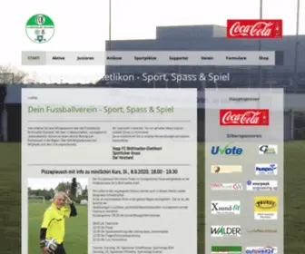 FCbruettisellen-Dietlikon.ch(Dein Fussballverein) Screenshot