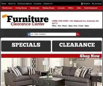 FCCDeals.com(Since 1991 Furniture Clearance Centers has offered brand name quality furniture and mattresses) Screenshot