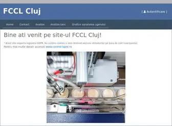 FCCL.ro(FCCL) Screenshot