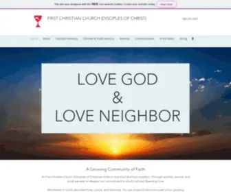 FCclawton.org(First Christian Church (Disciples of Christ)) Screenshot