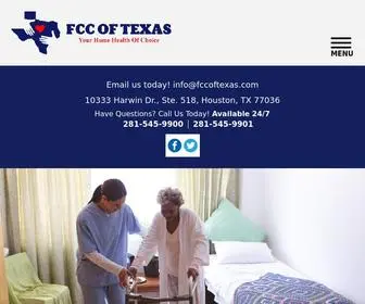 Fccoftexas.com(FCC OF TEXAS) Screenshot