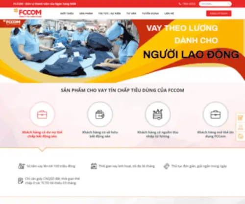 Fccom.com.vn(Vay Tiền Nhanh Trong Ngày) Screenshot