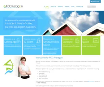 FCcparagon.com(FCC Paragon) Screenshot