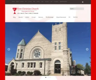 FCcparis.org(Disciples of Christ) Screenshot