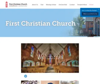 FCcrichmond.com(First Christian Church (Disciples of Christ)) Screenshot