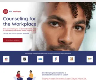 FCcwellness.org(Virtual Mental Wellness for your Workforce (Get a Demo)) Screenshot