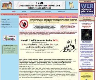 FCDi.de(Evangelistische Arbeitsgemeinschaft) Screenshot