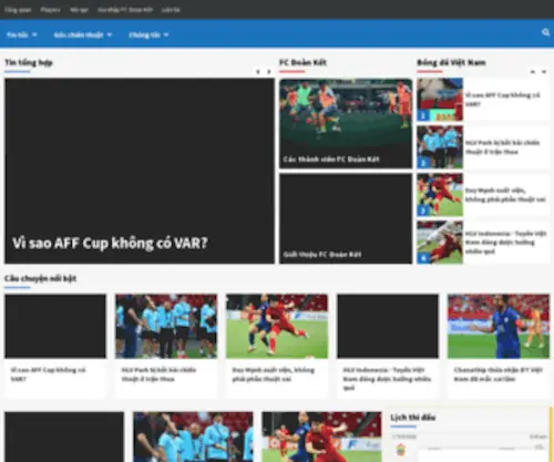 FCDoanket.com(FC Đoàn Kết) Screenshot