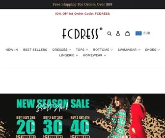 FCDress.com(Fcdress-Fashion Women's Online Boutique) Screenshot