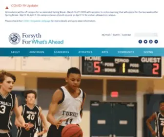 FCDS.org(Forsyth Country Day School l A Private School in Lewisville) Screenshot